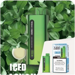 TOVI Zero SA7500 Disposable Vape – Iced Longjing Tea