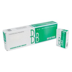 BB Menthol Cigarettes