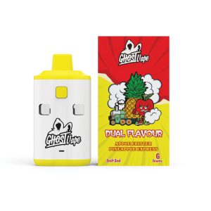 Ghost Vape – Apple Fritter / Pineapple Express – 6000mg (3g/3g) THC VAPE