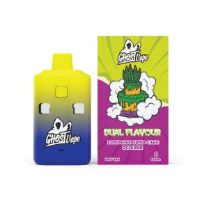 Ghost Vape – London Pound Cake / OG Kush – 6000mg (3g/3g) THC VAPE