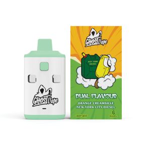 Ghost Vape – Orange Creamsickle / New York City Diesel – 6000mg (3g/3g) THC VAPE