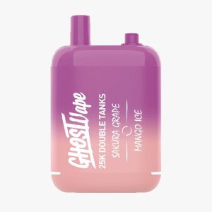 Ghost Vape – Sakura Grape/Mango Ice – Nicotine Vape
