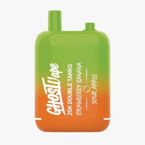 Ghost Vape – Strawberry Banana/Sour Apple – Nicotine Vape
