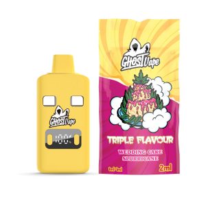Ghost Vape – Wedding Cake / Slurricane – 2000mg (1g/ 1g ) THC VAPE