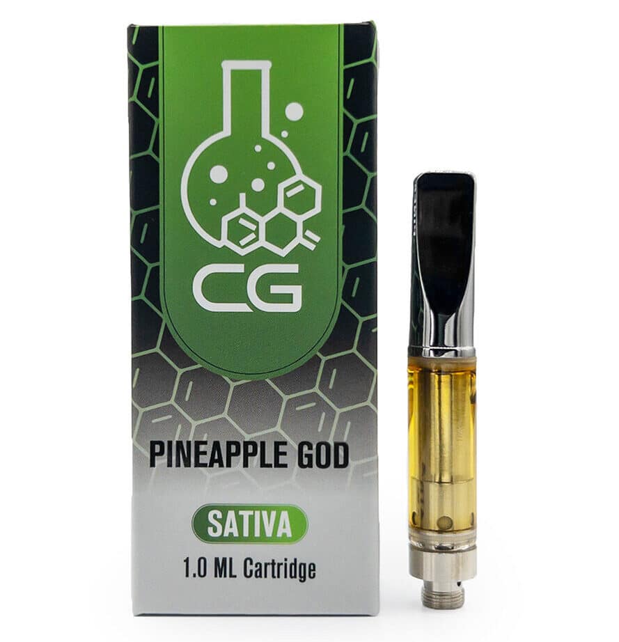 CG Extracts – Premium Cartridge – Pineapple God – ML CG Extracts – Premium Cartridge – Pineapple God – ML