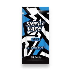 Simply Vapes – THC Cartridge – El Muerte – ML