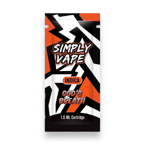 Simply Vapes – THC Cartridge – God’s Breath – ML