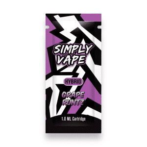 Simply Vapes – THC Cartridge – Grape Runtz – ML