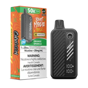 Flavour Beast Mode Max K Orange Sparkle Iced