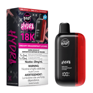 FlavourBeast Hydra JAN RENDER FAM mg DreamyDragonFruitLychee