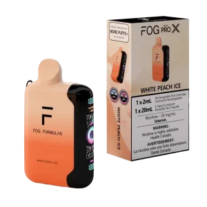 Fog Formulas ProX K White Peach Ice