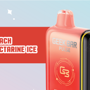 GEEK BAR PULSE DISPOSABLE PEACH NECTARINE ICE